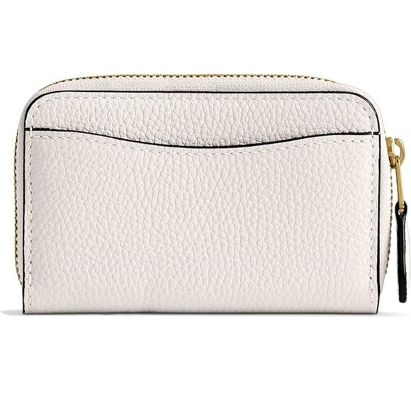 COACH Essential Small Zip Around Card Case Wallet
